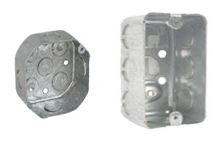 CAJAS EMPOTRABLE GALVANIZADAS